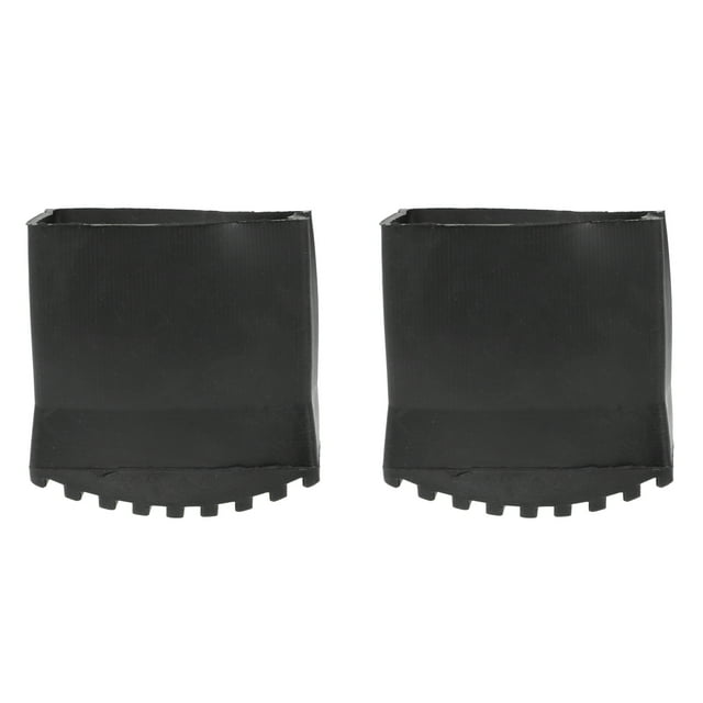 MasteelfCA 2 Pcs Anti-slip Ladder Pads Rubber Ladder Foot Covers Step Ladder Protective Covers