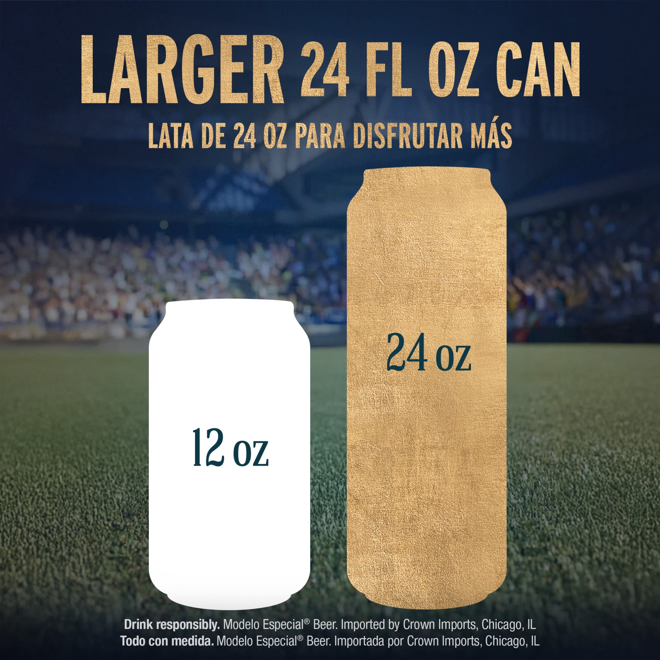 Modelo Especial Mexican Lager Import Beer, 3 pack 24 fl. oz. Cans, 4.4% ABV