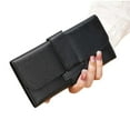thumbnail image 4 of Cadorn Long Fold-over Flap Leather Wallet for Women Fashion Casual Multifunctional Clasp Purse with Stylish Design for Everyday Use, Travel, Business and Shopping Accessories, 4 of 4