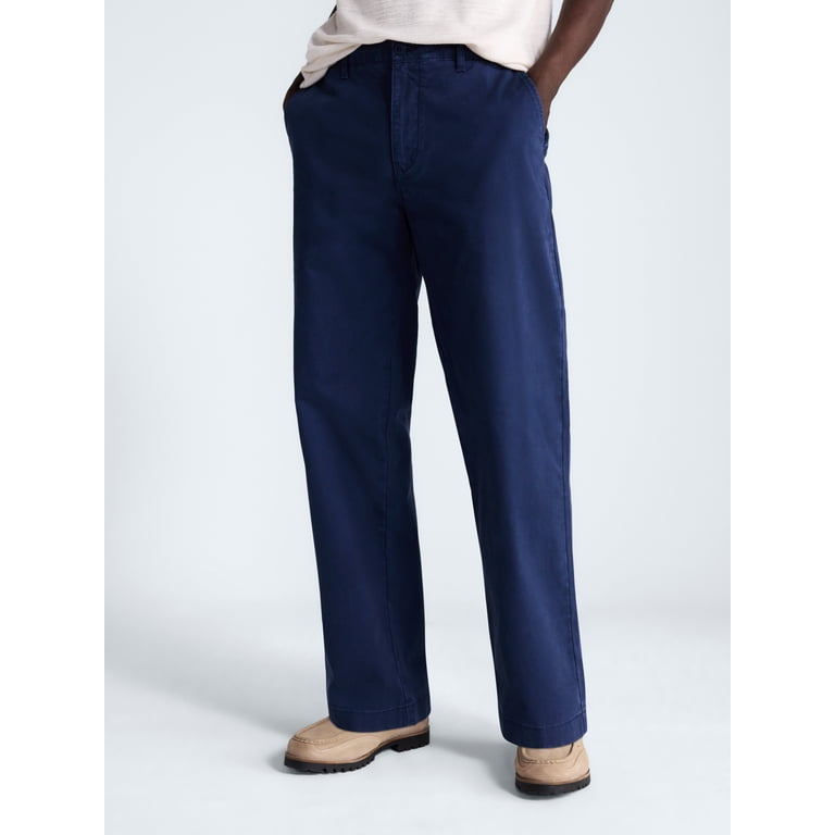 Free Assembly Men's Loose Fit Straight Leg Chino Pants photo 1