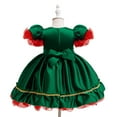 thumbnail image 4 of Children's Fashion Christmas Tulle Dress For Birthday Party And Performance, 4 of 5