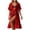 Red, variant on Women's Maxi Dresses Casual Summer Solid Color Waist-Cropped Sleeveless Flowing Strappy Lapel Long Dress Beach Vacation Outfits
