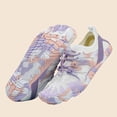 thumbnail image 6 of Purple Womens Water Shoes Quick Dry Barefoot Aqua Socks For Swimming Diving Beach Yoga Spring Summer Size 9, 6 of 6