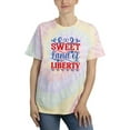 thumbnail image 1 of Sweet Land Of Liberty Banner Tie Dye Spiral Women -Image by Shutterstock, Female x-Large, 1 of 4
