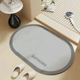 thumbnail image 4 of OEFNTAC Diatomite Bath Mat Absorbent Stone Floor Mat 16x23.62 Inches Quick Dry Non-Slip for Bathroom Shower Sink Toilet Use, 4 of 6