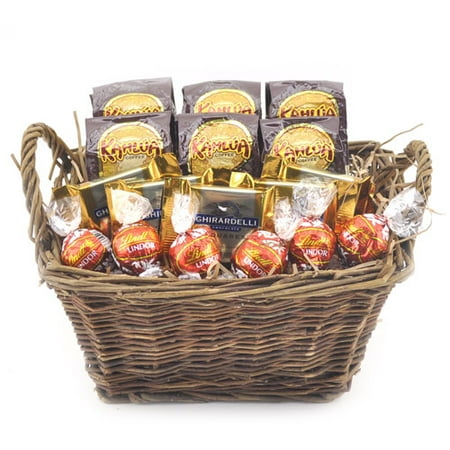 Sweets in Bloom Kahlua Coffee and Chocolate Basket