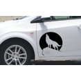 thumbnail image 3 of Wolf Car Sticker Totem Reflective Car Sticker Wolf Car Sticker Mochizuki Roar Car Sticker 2 Pack, 3 of 5