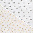 thumbnail image 6 of Delta Children 100% Cotton Flannel Baby Receiving Blankets for Girls and Boys – 30x30 Inches (Pack of 2), Safari Friends, 6 of 14