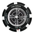 thumbnail image 3 of Colaxi Marqueur de Balle de Lecteur de Golf Vert Cadeau pour Hommes & Femmes Niveau de Bulle Rond Noir, 3 of 8