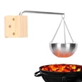 thumbnail image 4 of Sauna Essential Oil Diffuser Bowl, 4.7in Sauna Aromatherapy Oil Holder Sauna Oil Cup with Swinging Arm Fragrance Diffuser Bowl Set for Sauna Rooms, Spa Centers, Beauty Salons, 4 of 9