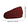 thumbnail image 4 of Seductiva Christmas Party Decorations Women Print Headband Elastic Head Wrap Hair Band Bandana Headband Red, 4 of 4