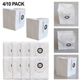 thumbnail image 2 of MYG 4/10 Pcs Sacs à Poussière pour Tapo RV30 Plus pour RV10 Plus RVA200 Aspirateur Robot Accessoires de Nettoyage Domestique, 2 of 4