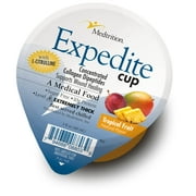 Medtrition Expedite Gelatin Cup, Fast Track Wound Healing, 30X More Collagen Dipeptides Than Powder, Supports Wounds, Diabetic Foot Ulcers, Cosmetic Surgery, and More (2 Fl Oz, Pack of 12)