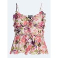 thumbnail image 6 of Scoop Women's and Women's Plus Ruffle Camisole Tank Top, Sizes XS-4X, 6 of 6