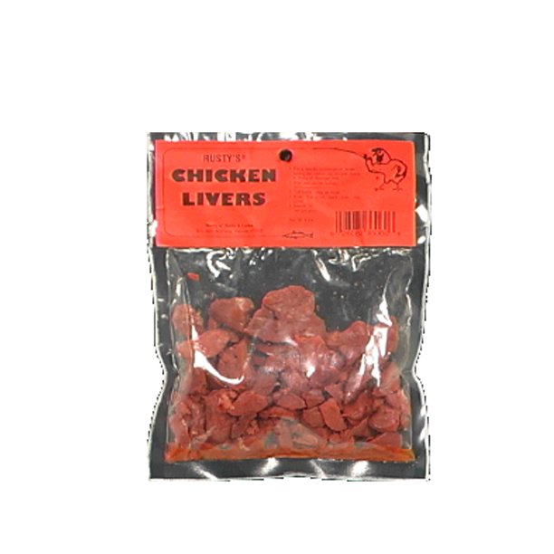 Rusty's Chicken Livers Fish Bait, 4 oz.