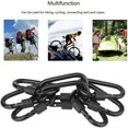 thumbnail image 2 of LOVEVER Locking Carabiner Clip  Vonpri Caribeaner Clips D Ring Spring Snap Key Chain Hook 3” Screw Gate Hook Travel Aluminum Carabiners, 2 of 5