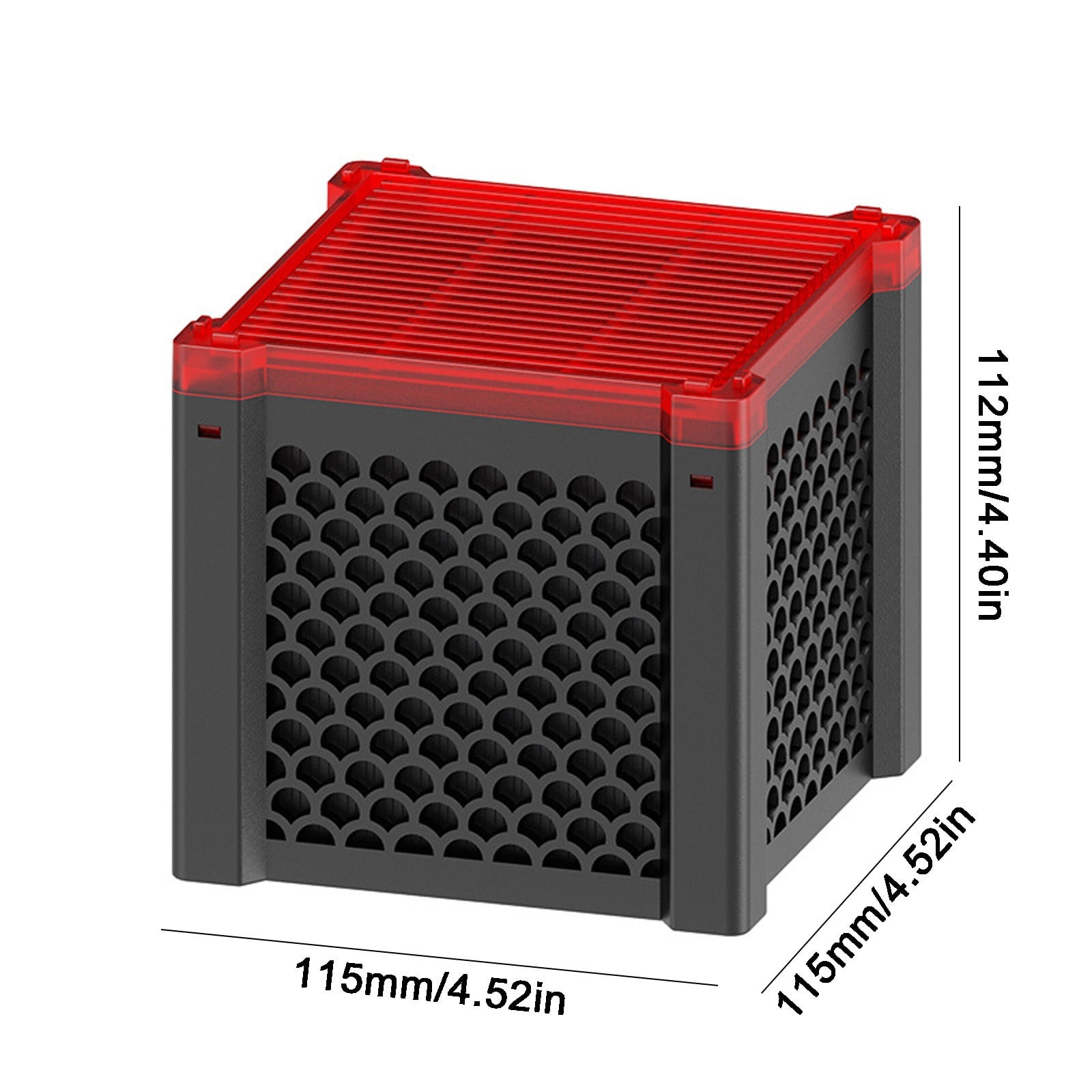 LWVITH Aquarium Activated Carbon Filter Media, High Porosity Sintered Carbon Sponge, Efficient Absorption Removes Yellowing Odor for Fish Tank Freshwater Marine, Long-Lasting Biological Filtration