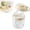 Beige, variant on 2 in 1 Ice Cube Bottle with Straw, Silicone Icecube Cup with Straw, Portable Touch Free Icecube Trays, Portable Self-Making Ice Cup for Cold Drinks, Cocktails, Coffee, Travel, Camping (Beige)