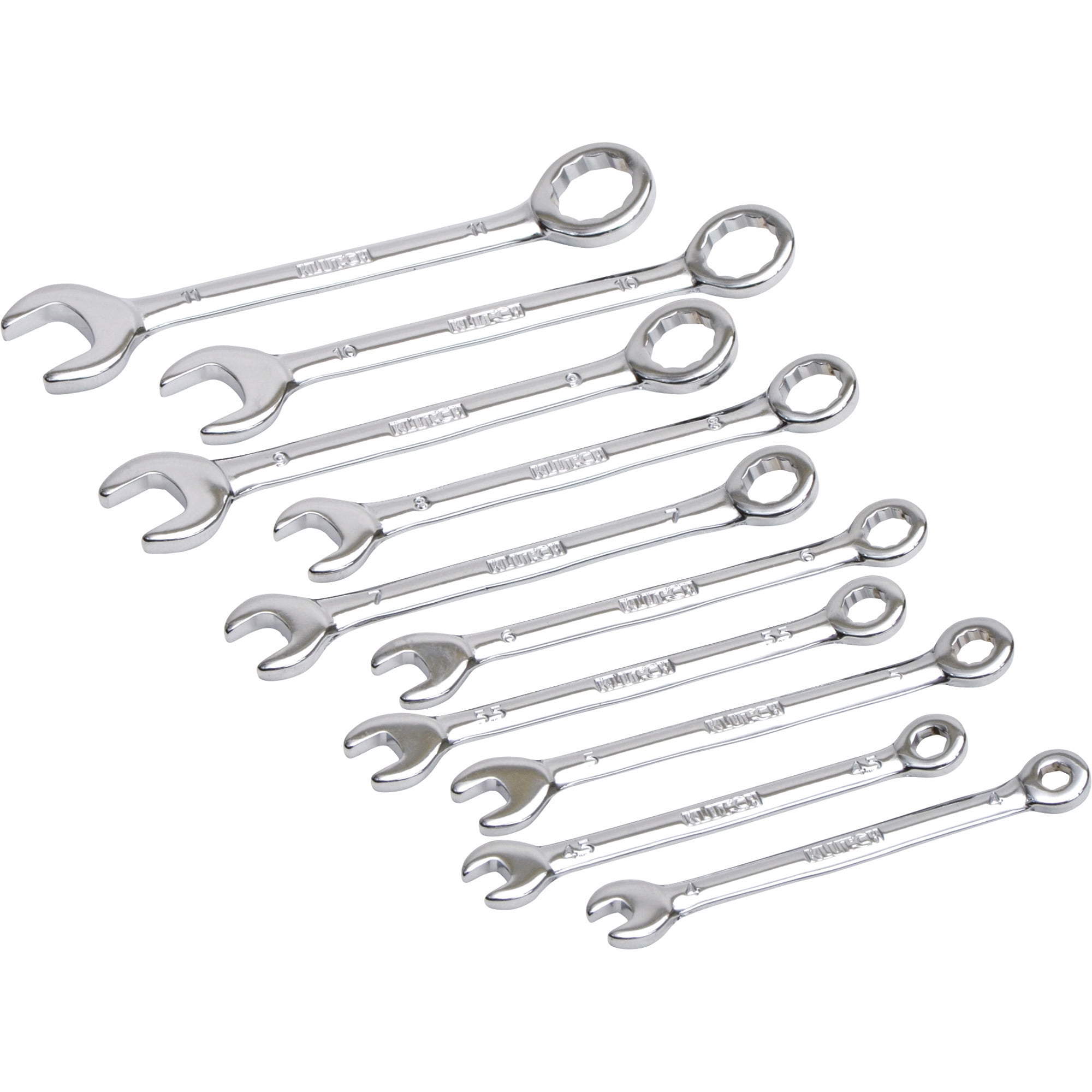 Klutch Mini Wrench Set, 10-Pc., Metric