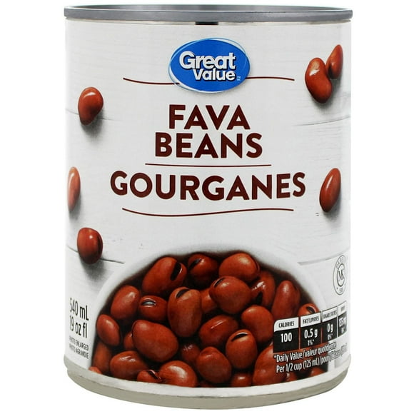 Great Value Fava Beans, 540 mL
