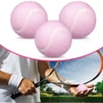 thumbnail image 4 of PENIKOKO 6Pcs Pink Rubber Tennis Balls For Beginner Tennis Training And Practice, 4 of 6