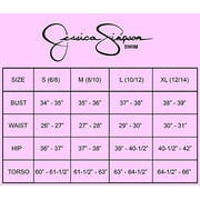 JESSICA SIMPSON Women's White Sits At Hips Full Coverage Shirred Sweet Tooth Solids Hipster Swimsuit Bottom XL