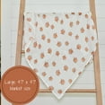 thumbnail image 6 of LollyBanks Baby Muslin Swaddle Blanket-Tiger- 100% Muslin Cotton - 47"x47" - 1 Pack, 6 of 7