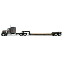 First Gear DCP 1/64 Peterbilt 379 48in Mid Roof Sleeper with Fontaine Renegade Lowboy Trailer 60-2160