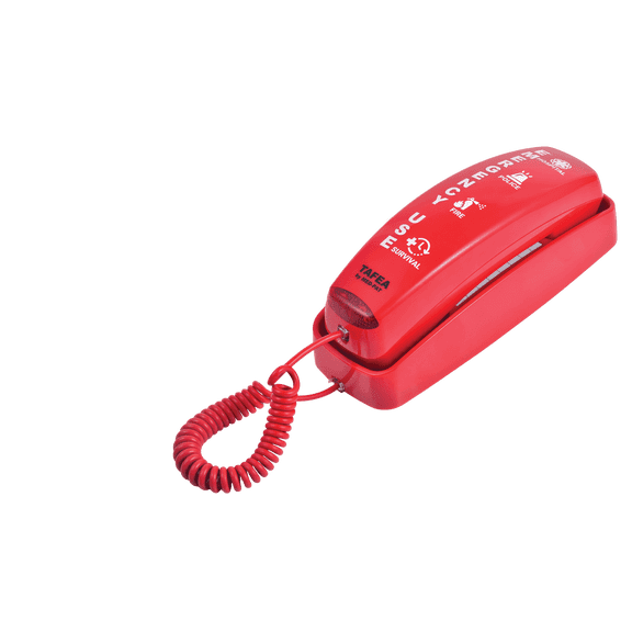 Med-Pat TAFEA Emergency Auto Dialer Wall Mount Corded Phone with Speakerphone and User Manual
