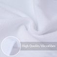 thumbnail image 3 of Sinland 12Pack Microfiber Cleaning Cloths Super Soft Dish Cloth Absorbent Cleaning Rags Multi Functional Cleaning Towels Dish Rags for Home, Kitchen 12 Inch X 12 Inch White, 3 of 7