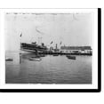 thumbnail image 2 of Historic Framed Print, Steamers Landing at Rockaway, L.I., 17-7/8" x 21-7/8", 2 of 9