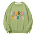 thumbnail image 6 of Mercatoo 𝐁ack to School Hoodie Girls 2025 First Day of School Fourth Grade Sweatshirts Oversized Tops Kids Cute Preppy Clothes, 6 of 6