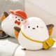 thumbnail image 4 of Juguete de peluche de pájaro de Lmitation, muñeco de Gorrión, almohada de garganta de plata, muñeco de titanio de cola larga, regalo de cumpleaños para niñas y amigos, 4 of 4