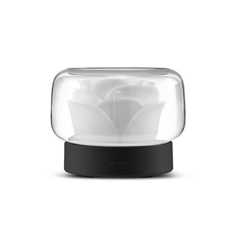

Rose UK Plug Home Decoration Nebulizer Night Light Aroma Diffuser Humidifier Essential Oil Diffuser Aromatherapy Lamp BLACK