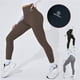 thumbnail image 3 of Mallas deportivas de cintura alta para mujer, pantalones de Yoga ajustados informales, Color sólido, nueve puntos, pantalones de tiburón, Leggings deportivos para montar, 3 of 4