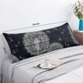 thumbnail image 5 of Ultra Soft Body Pillow Case Cover with Zipper, 21" x54 Luxury Long Body Pillow Protector Dandelion, 5 of 6