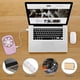 thumbnail image 4 of Handheld Fan Mini Fan Powerful Small Personal Portable Fan Speed Adjustable USB Rechargeable Cooling for Home Office Outdoor Travel, 4 of 5