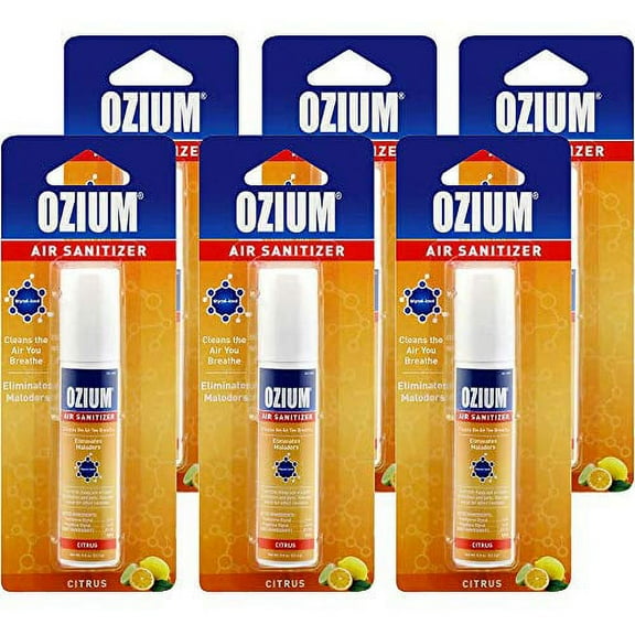 Ozium Air Sanitizer 0.8 oz Spray, Citrus Scent 6