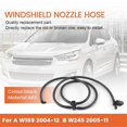 thumbnail image 2 of A1698600492 New Windshield Windscreen Washer Nozzle Jet Hose for A W169 2004-12 / B W245 2005-11 No Heated, 2 of 5