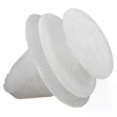 thumbnail image 1 of 10x Car door panel mounting clips white for Peugeot 206 207 1007 307, 1 of 5