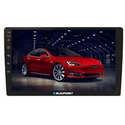 Blaupunkt 10.1-Inch Single DIN Mechless Receiver with Wireless Apple CarPlay, Android Auto Bluetooth - Model LASVEGAS910
