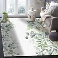 thumbnail image 5 of Area Rugs Indoor Non-Slip Rectangle Rug 4x6 Ft Summer Leaf Rug Rubber Backing Floor Mats Non Shedding Home Decor Carpet for Entryway Living Room, 5 of 8