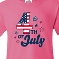 thumbnail image 4 of Inktastic 4th of July with Striped Stars Youth T-Shirt, 4 of 5