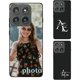 thumbnail image 1 of wonima11 Personalized Case for Motorola Moto Edge 2025 Custom Photo Cover, Soft Shockproof Drop Protection, Slim Premium TPU Protective Cases, Customized Picture Logo Name,Thin, Black, 1 of 1