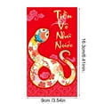 Guaber 6Pcs Redness Envelopes for Traditional Spring Festival 2025