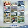 thumbnail image 3 of EcoEarth 12-Month Wall Calendar, Impressionist Masters, 11" x 17" Open, 2026 Calendar, 3 of 8
