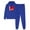Blue, variant on JURANMO Fashion 2 Piece Outfits for Women, Love Heart Graphic Sweatsuits Cute Jogger Tracksuits Long Sleeve Hoodie Matching Sets Deal of The Day Black XL