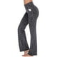 thumbnail image 2 of Pantalones de yoga casuales de cintura alta y pierna ancha para mujer, estilo europeo y americano, para primavera y verano, 2 of 6