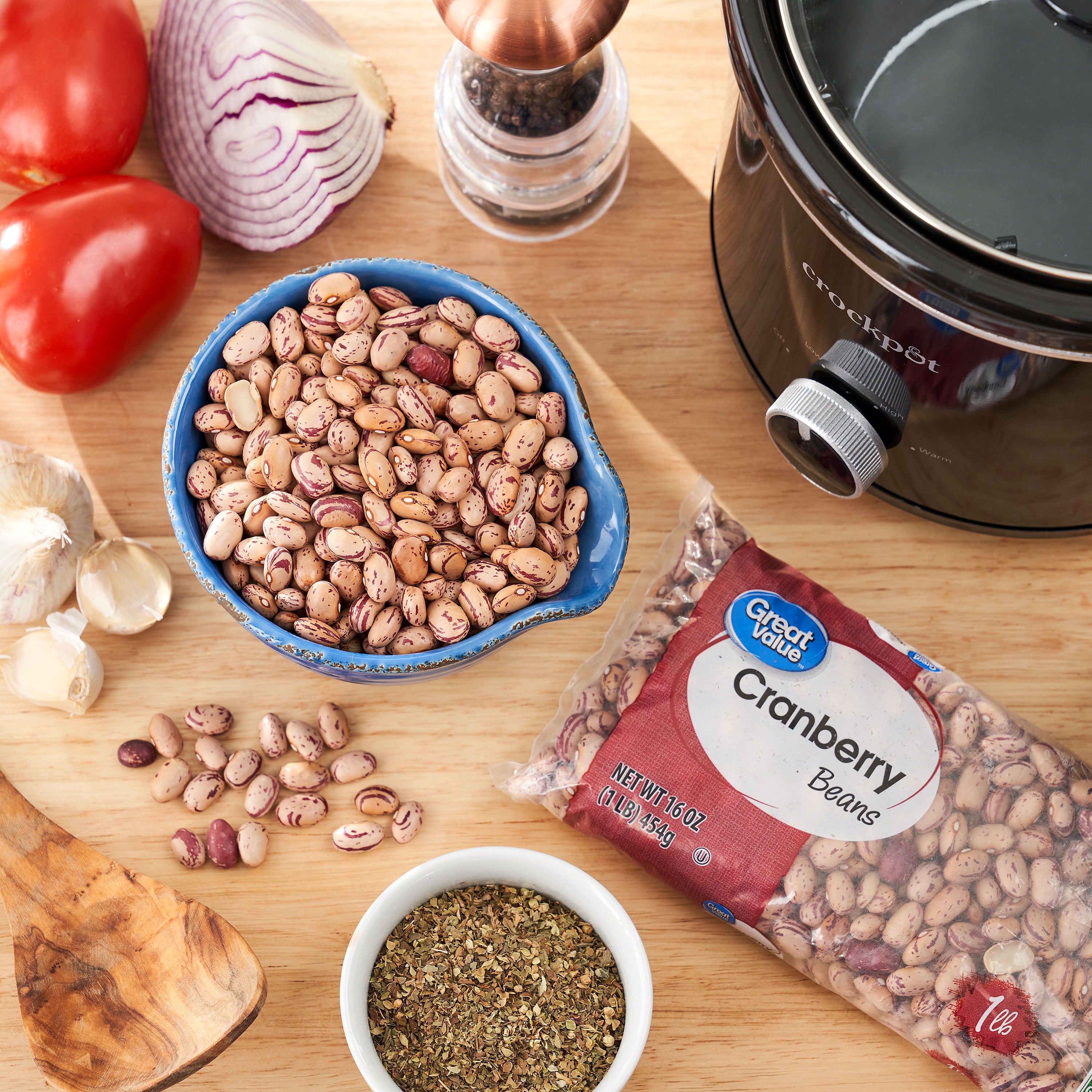 Great Value Cranberry Beans, 1 lb