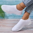 thumbnail image 3 of Women's Walking Shoes - Tennis Athletic Casual Gym Slip-On Lightweight Sneakers, 3 of 6